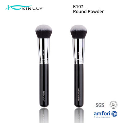 1 pcs synthetic Hair Makeup Brush  angel sliver Copper Ferrule Face Brushes K107