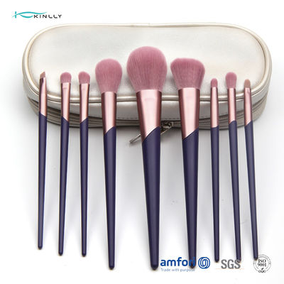 9pcs Plastic Makeup Brushes