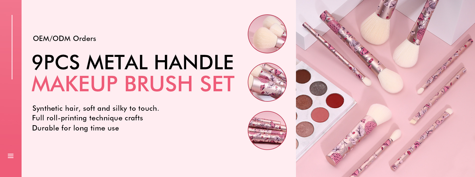 Quality Cosmetic Makeup Brush Set factory