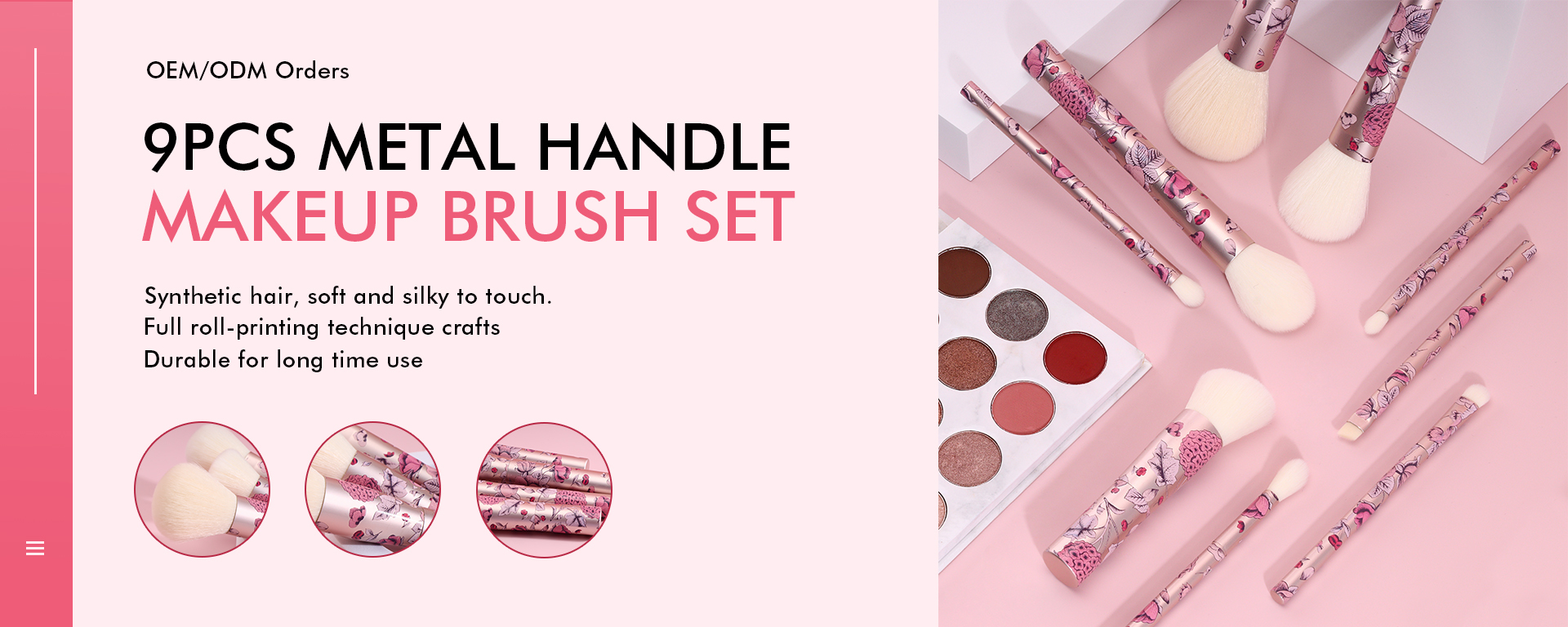Quality Cosmetic Makeup Brush Set factory