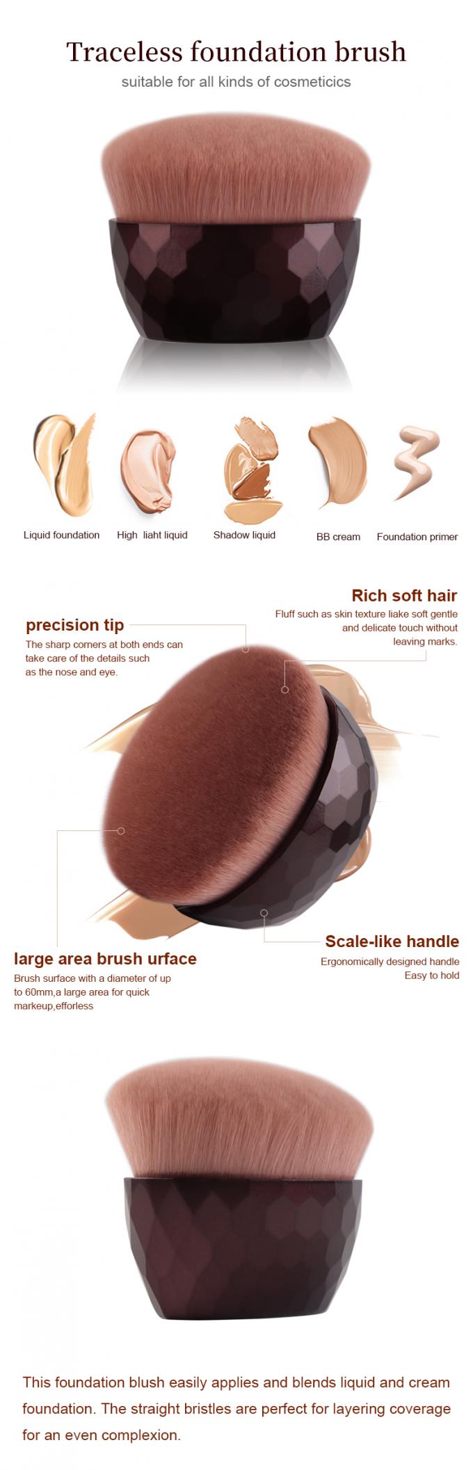 Blending KABUKI Luxury Makeup Brushes For CreamLiquid Powder