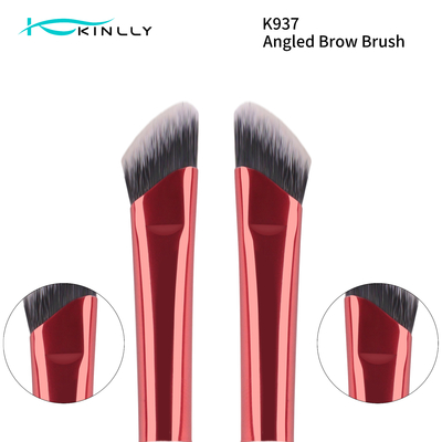 Customized Color Contour Concealer Brush Washable Reusable Angled Eyebrow Brush