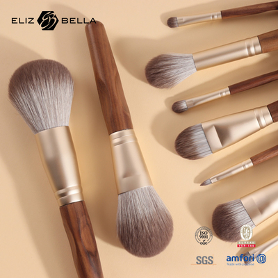 OEM Customized Synthetic Hair Cosmetic Makeup Brush Set Vegan Free Eco-Friendly,Private Logo Professional Brushes