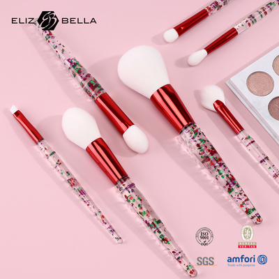 7pcs Makeup Brush Gift Set Beauty Care Plastic Handle Synthetic Hair
