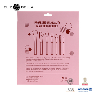 7pcs Synthetic Hair Makeup Brush Beauty Tools Powder / Eyeshadow /Foundation Brushes