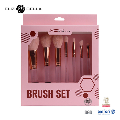 7pcs Synthetic Hair Makeup Brush Beauty Tools Powder / Eyeshadow /Foundation Brushes