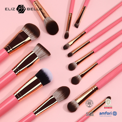 8pcs Beauty Cosmetic Brush Set Wooden Handle Private Label Makeup Brush Set