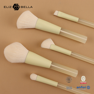 Portable Short Handle Mini Travel Set Cosmetic Makeup Brush Set Sustainable and Fashionable