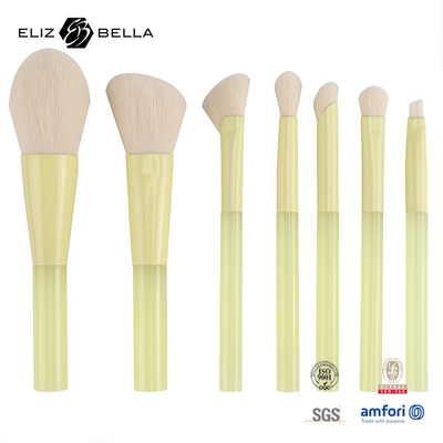 Personalization OEM Design Makeup Brushes with Shiny Aluminium Ferrule