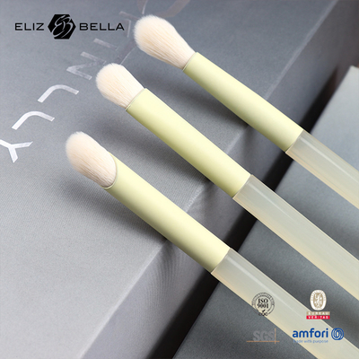 Personalization OEM Design Makeup Brushes with Shiny Aluminium Ferrule