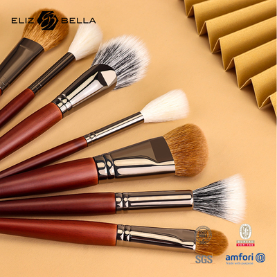 Professional Quality Makeup Brush Set With Wooden Handle,Luxury Cosmetic Brushes ,OEM Orders Welcome