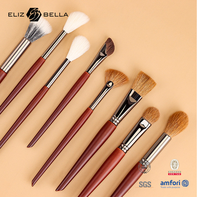 Professional Quality Makeup Brush Set With Wooden Handle,Luxury Cosmetic Brushes ,OEM Orders Welcome