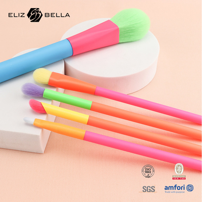 12PCS Makeup Brushes with Colorful Wooden Handle and Ferrule Customized LOGO Accepted