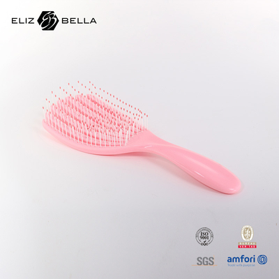 Colorful Heat Transfer Hair Brushes And Combs Sublimation Plastic Scalp Massage Hair Brush