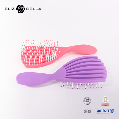 Eco-Friendly Manufacturer Airbag Comb Set Plastic Handle Massage Wooden Paddle Hair Brush