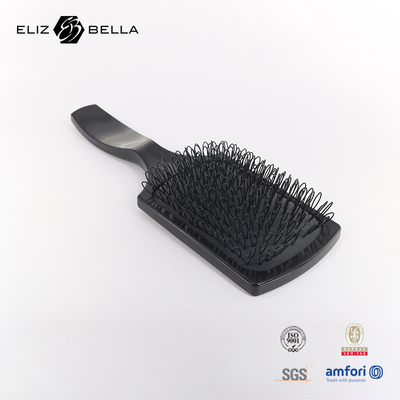 Curved Wave Scalp Massage Hair Brush Square Hollow Curved Vented Styling Hair Brush