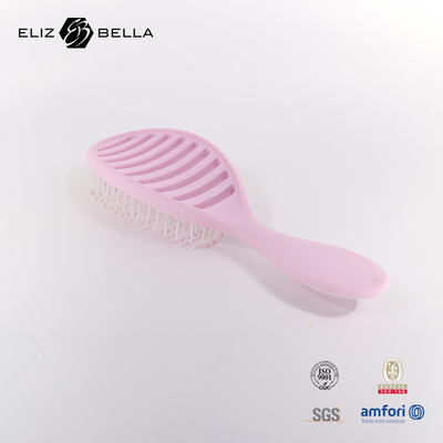 Private Brand Hair Style Brush Common Comb Customized Color Soft Bristles for Easy Tangle Removal