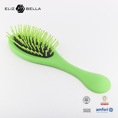 Custom Logo New Design 100% Maze Biodegradable Curved Vented Hair Brush Detangling Hair Brush For Women Hair Curly Comb