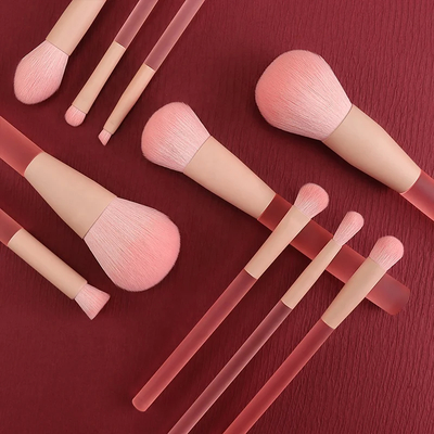 Face Beauty Care Make Tools Cosmetic Makeup Brush Set with Aluminium Ferrule Material