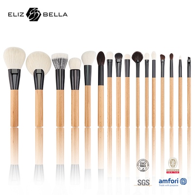 Complete Your Makeup Collection with Different Makeup Brush Style Cosmetic Wooden Handle Makeup Brush Set