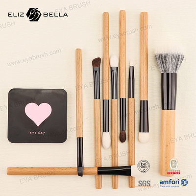 Complete Your Makeup Collection with Different Makeup Brush Style Cosmetic Wooden Handle Makeup Brush Set