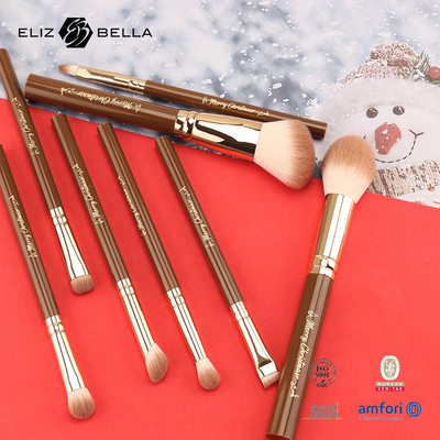 Travel Makeup Brush Set Used With BLUSHER, CONCEALER, Eyebrow Pencil, Eyeliner，OEM/ODM Orders Welcome