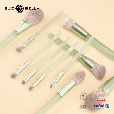 Daily Makeup Beauty Brush Set for Makeup Enthusiasts,Plastic Handle Cosmetic Brush Set