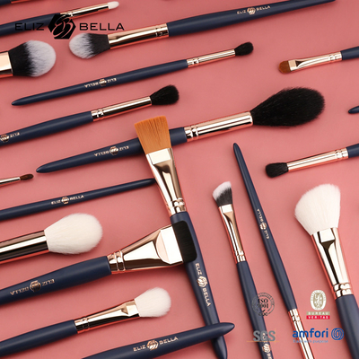 Wholesale 24pcs Wooden Handle Makeup Brush Set Your Own Brand Cosmetic Brush Set