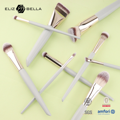 Mini Travel  Makeup Brush Set – 5PCS Vegan & Cruelty-Free Cosmetic Brushes for Face & Eyes