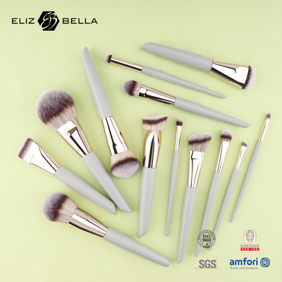 Mini Travel  Makeup Brush Set – 5PCS Vegan & Cruelty-Free Cosmetic Brushes for Face & Eyes