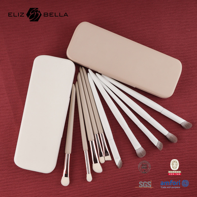 Mini Travel  Makeup Brush Set – 5PCS Vegan & Cruelty-Free Cosmetic Brushes for Face & Eyes