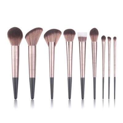 Professional Vegan Hair Makeup Brush with Plastic Handle and ISO9001 Certification