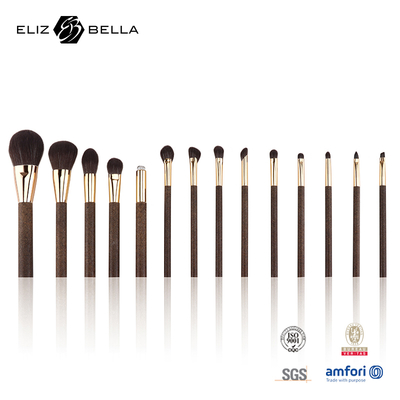 Customizable Travel Makeup Brush Set for Professional Makeup Application