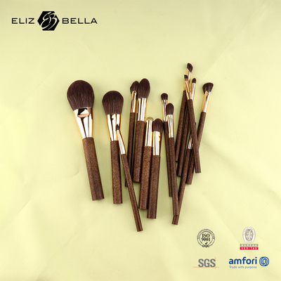Customizable Travel Makeup Brush Set for Professional Makeup Application