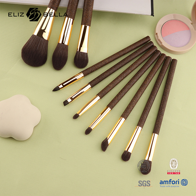 Customizable Travel Makeup Brush Set for Professional Makeup Application
