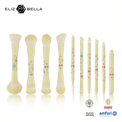 Metal Handle Travel Makeup Brush Set Travel Essential for Perfect Makeup