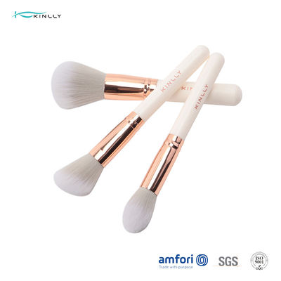8pcs Women Aluminum Ferrule Face Makeup Brush Set