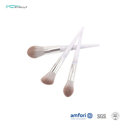 9pcs Aluminium Ferrule Marble Makeup Brush Set