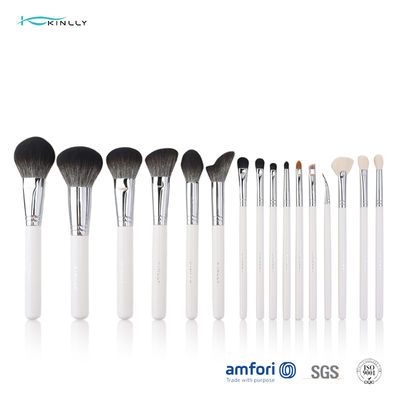 Wooden Handle 16PCS 100% Vegan Brushes Set