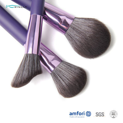 Opp Bag Purple BSCI 14 Piece Makeup Brush Set
