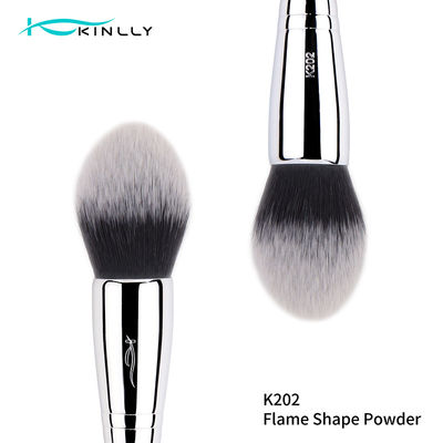 powder Makeup Brush both two color hair Copper Ferrule Wooden Handle· Face Brushes K202