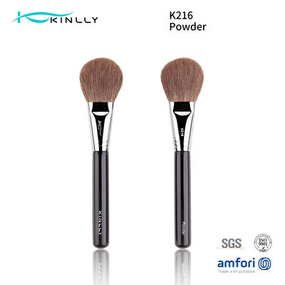 Copper Ferrule Goat Hair Blush Cream Foundation Brush