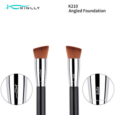 ISO9001 Beauty Copper Ferrule Kabuki Face Brush