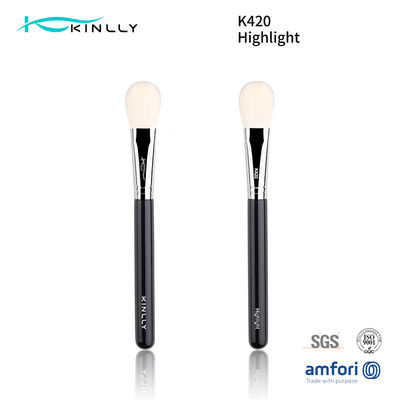 White Goat Hair Luxury Makeup Brushes For Face
