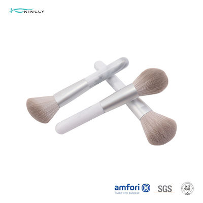 ISO9001 Aluminum Ferrules 3pcs Synthetic Hair Makeup Brush