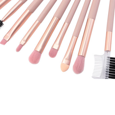 OEM LOGO Premium 12PCS Foundation Makeup Brush Set Synthetic Hair