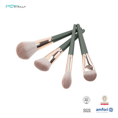 Foundation 11pcs Wooden Handle Makeup Brushes Blending Contour