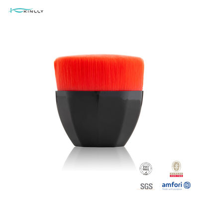 Plastic Handle 1pcs KABUKI Synthetic Hair Makeup Brush Custom Logo