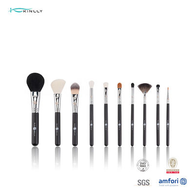 8pcs Wooden Handle Makeup Brushes Cosmetic Brush Set Custom Logo