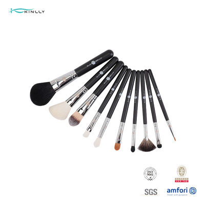 8pcs Wooden Handle Makeup Brushes Cosmetic Brush Set Custom Logo